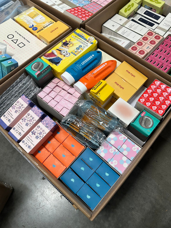 Mixed Korean Cosmetics Small Lot - 400pcs, Export Only
