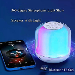 Magnetic ambient light with bluetooth speaker - REMEX Liquidation